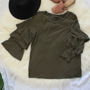 West Kei - Olive Green Top